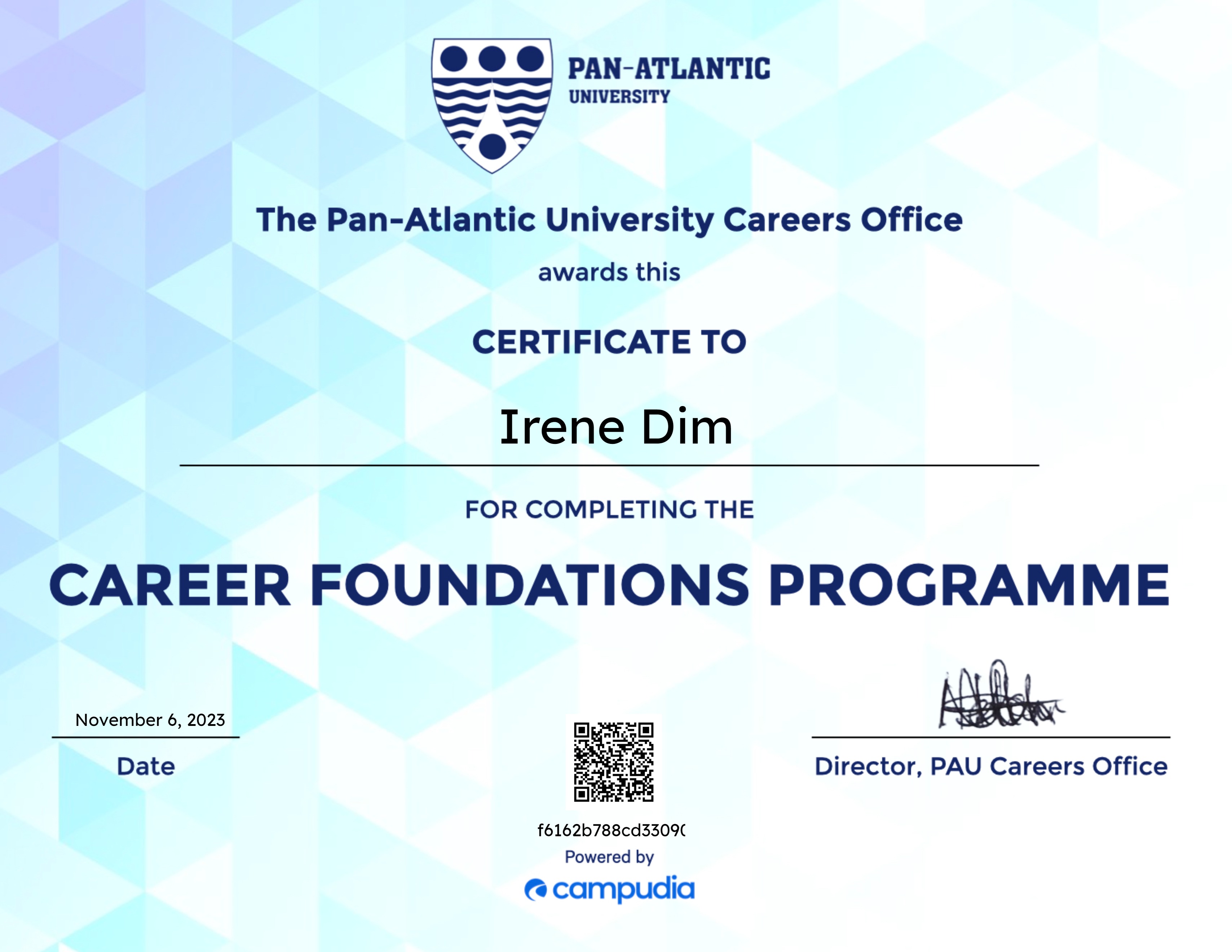 PAU Career Foundations Programme